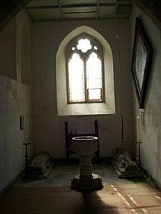 St Oswalds, Hauxwell, font